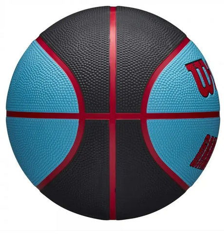 Balón Baloncesto Wilson Game Breaker Celeste Negro