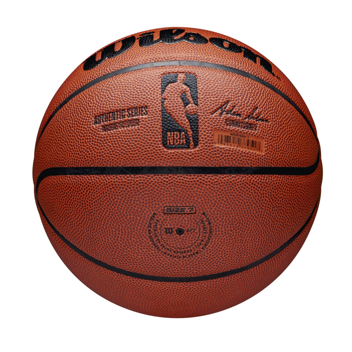 Bola de Basquetebol Wilson NBA Authentic Interior/Exterior