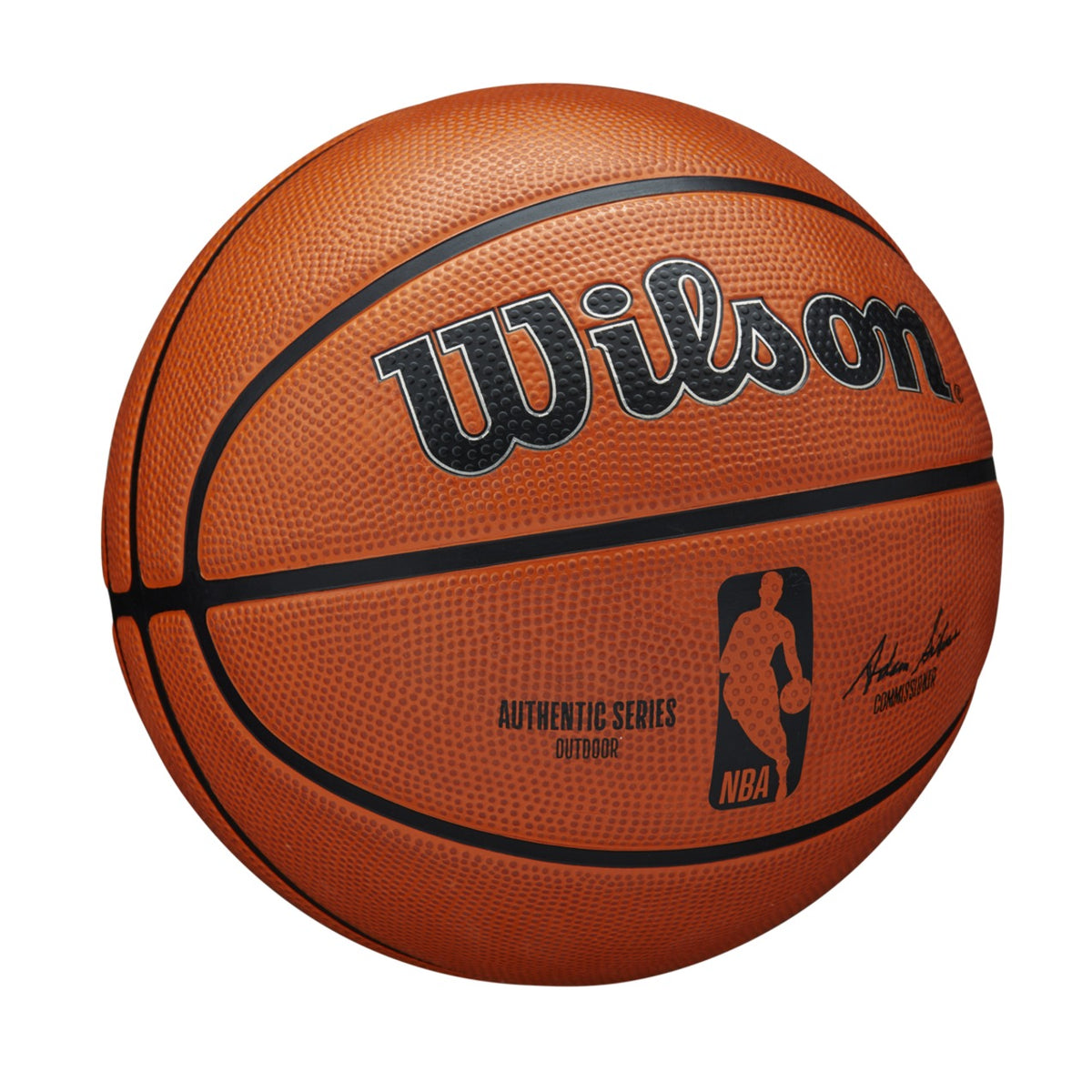 Bola de Basquetebol Wilson NBA Authentic Series Outdoor Tamanho 5