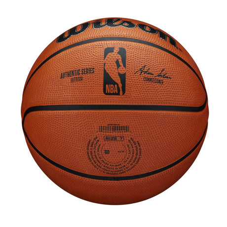 Balón Baloncesto Wilson NBA Authentic Series Outdoor Talla 7