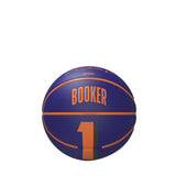Bola de Basquetebol Wilson NBA Player Icon Mini Devin Booker Tamanho 3