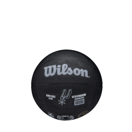 Bola de Basquetebol Wilson NBA Player Icon Mini Victor Wembanyama Tamanho 3