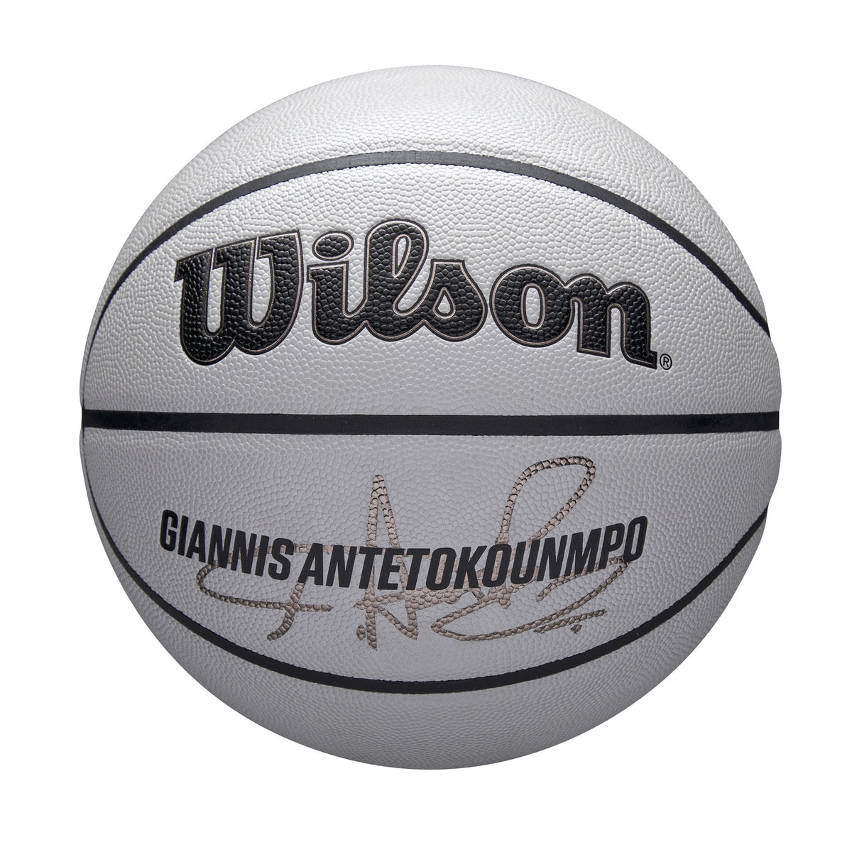 Bola de Basquetebol Wilson NBA Player Icon Ultravioleta Giannis Antetokounmpo Tamanho 7