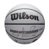 Bola de Basquetebol Wilson NBA Player Icon Ultravioleta Giannis Antetokounmpo Tamanho 7