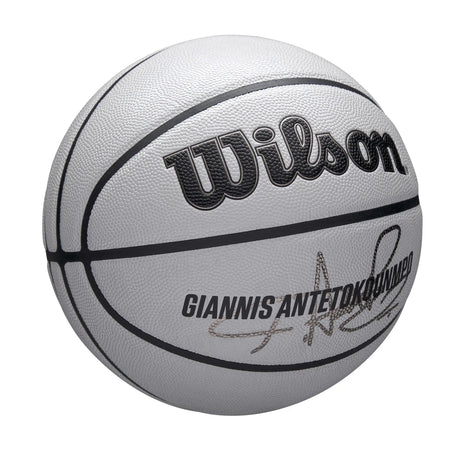 Balón Baloncesto Wilson NBA Player Icon Ultravioleta Giannis Antetokounmpo Talla 7