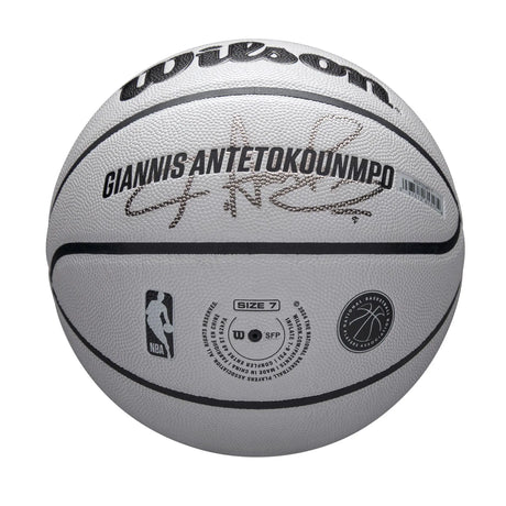 Balón Baloncesto Wilson NBA Player Icon Ultravioleta Giannis Antetokounmpo Talla 7