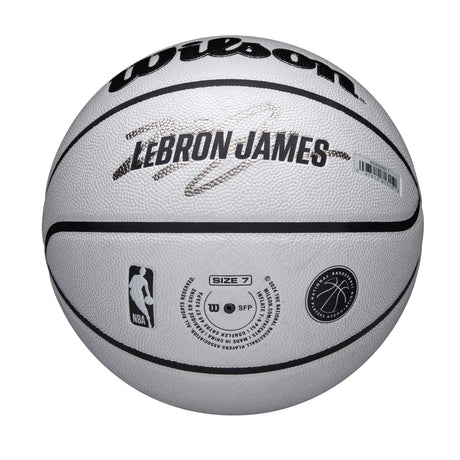 Balón Baloncesto Wilson NBA Player Icon Ultravioleta Lebron James Talla 7