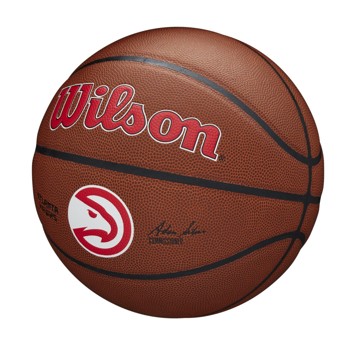Bola de Basquetebol Wilson NBA Team Alliance Atlanta Hawks Tamanho 7