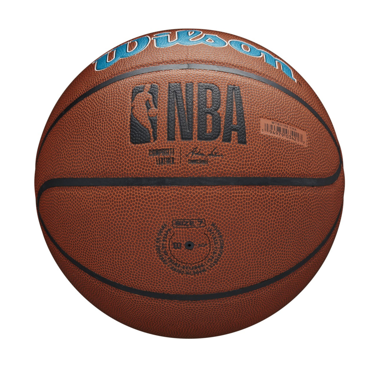 Balón Baloncesto Wilson NBA Team Alliance Charlotte Hornets Talla 7