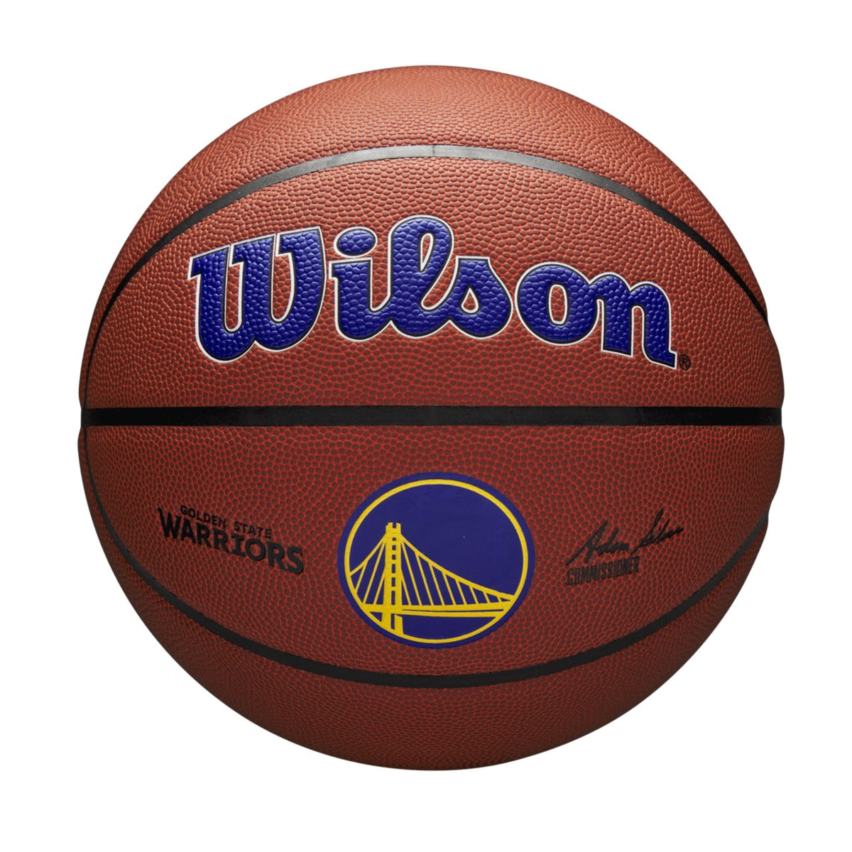 Wilson NBA Team Alliance Golden State Warriors Size 7 Basketball
