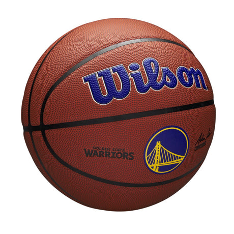 Wilson NBA Team Alliance Golden State Warriors Size 7 Basketball