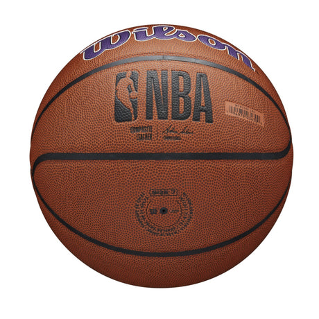 Wilson NBA Team Alliance Los Angeles Lakers Size 7 Basketball
