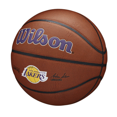 Wilson NBA Team Alliance Los Angeles Lakers Size 7 Basketball