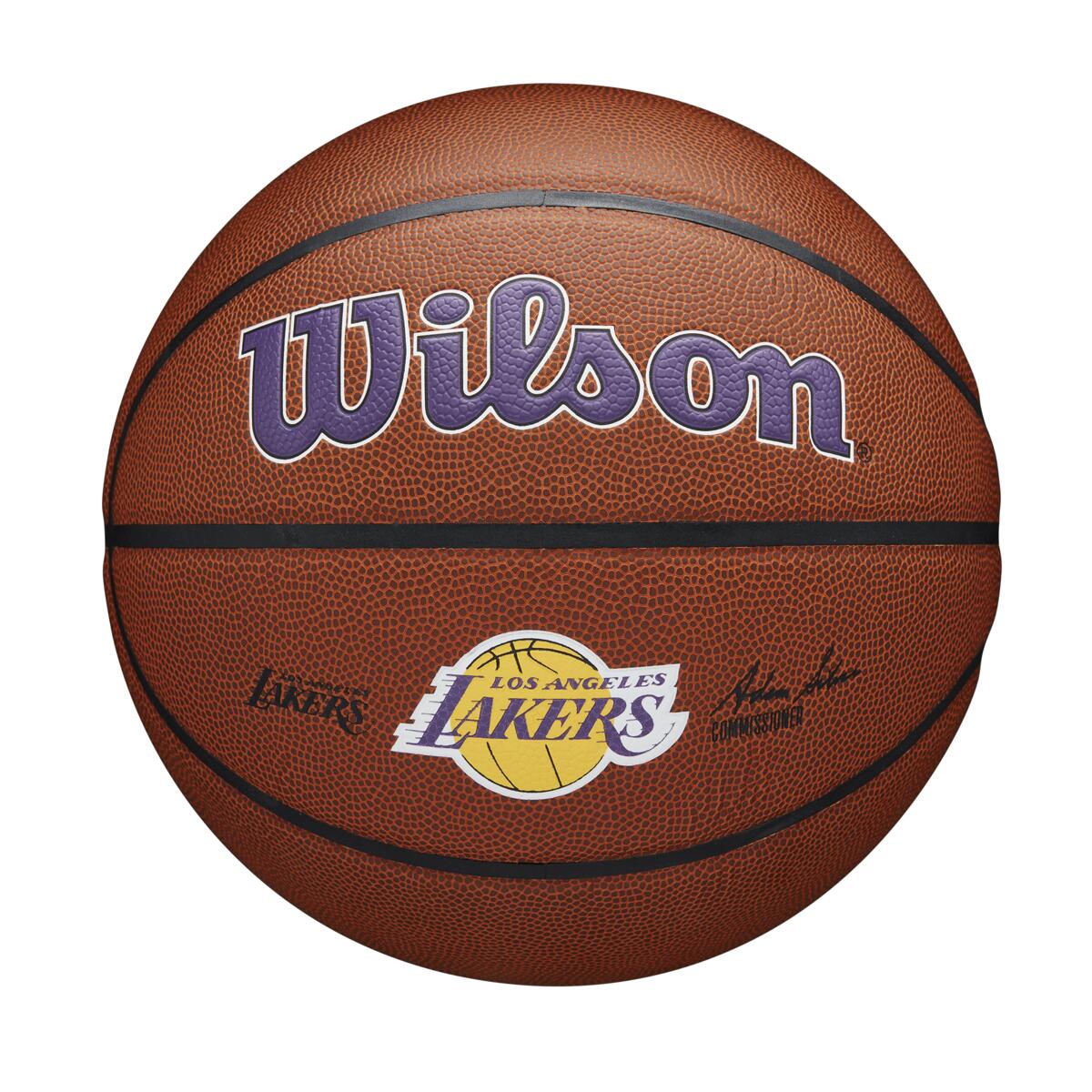 Balón Baloncesto Wilson NBA Team Alliance Los Angeles Lakers Talla 7