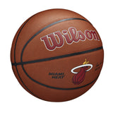 Bola de Basquetebol Wilson NBA Team Alliance Miami Heat Tamanho 7