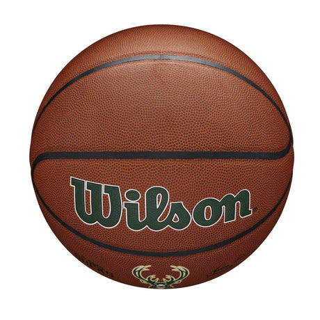 Wilson NBA Team Alliance Milwaukee Bucks Basketball Size 7