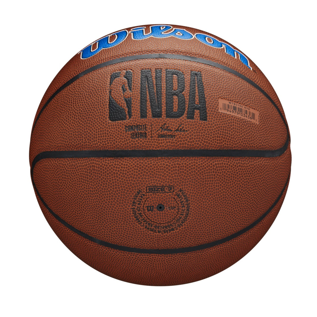 Balón Baloncesto Wilson NBA Team Alliance New York Knicks Talla 7