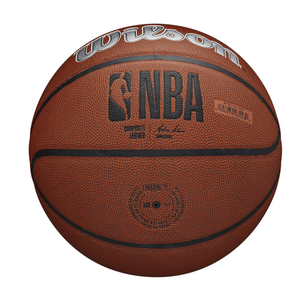 Wilson NBA Team Alliance San Antonio Spurs Basketball Size 7
