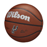 Wilson NBA Team Alliance San Antonio Spurs Basketball Size 7