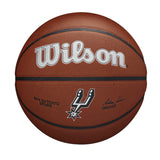 Wilson NBA Team Alliance San Antonio Spurs Basketball Size 7