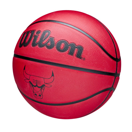 Bola de Basquetebol Wilson NBA Team Tribute Solid Chicago Bulls Tamanho 5