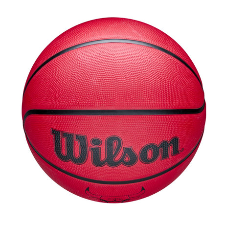 Bola de Basquetebol Wilson NBA Team Tribute Solid Chicago Bulls Tamanho 5