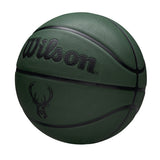 Balón Baloncesto Wilson NBA Team Tribute Solid Milwaukee Bucks Talla 5