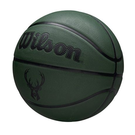 Bola Basquetebol Wilson NBA Team Tribute Solid Milwaukee Bucks Tamanho 5