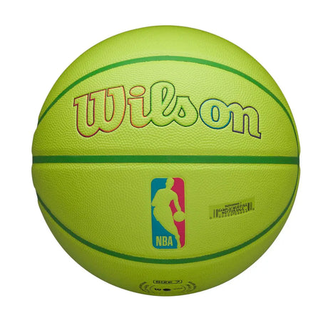 Wilson NBA Team Boston Celtics Neon Green Size 7 Basketball