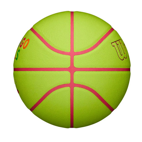 Wilson NBA Team Chicago Bulls Neon Green Size 7 Basketball