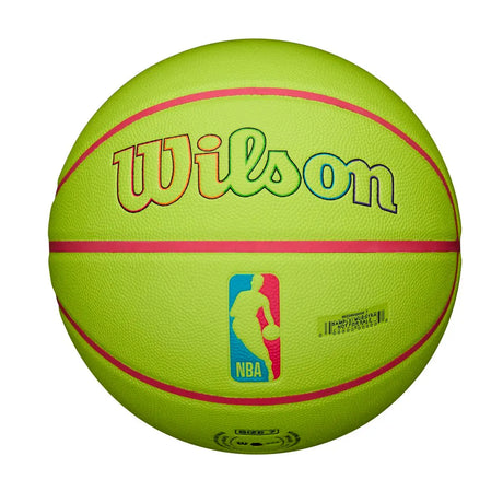 Wilson NBA Team Chicago Bulls Neon Green Size 7 Basketball