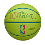Wilson NBA Team Golden State Warriors Basketball Ball Size 7 Neon Green