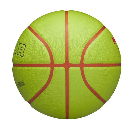 Balón Baloncesto Wilson Nba Team Miami Heat Talla 7 Verde Neón
