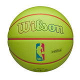 Balón Baloncesto Wilson Nba Team Miami Heat Talla 7 Verde Neón