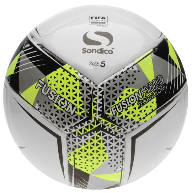 Bola de Futebol Sondico Fusion FIFA Branca Tamanho 5