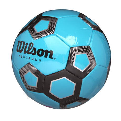 Balón Fútbol 11 Wilson Pentagon Azul Talla 5