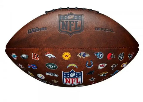 Balón Fútbol Americano Wilson NFL Off Throwback 32 team
