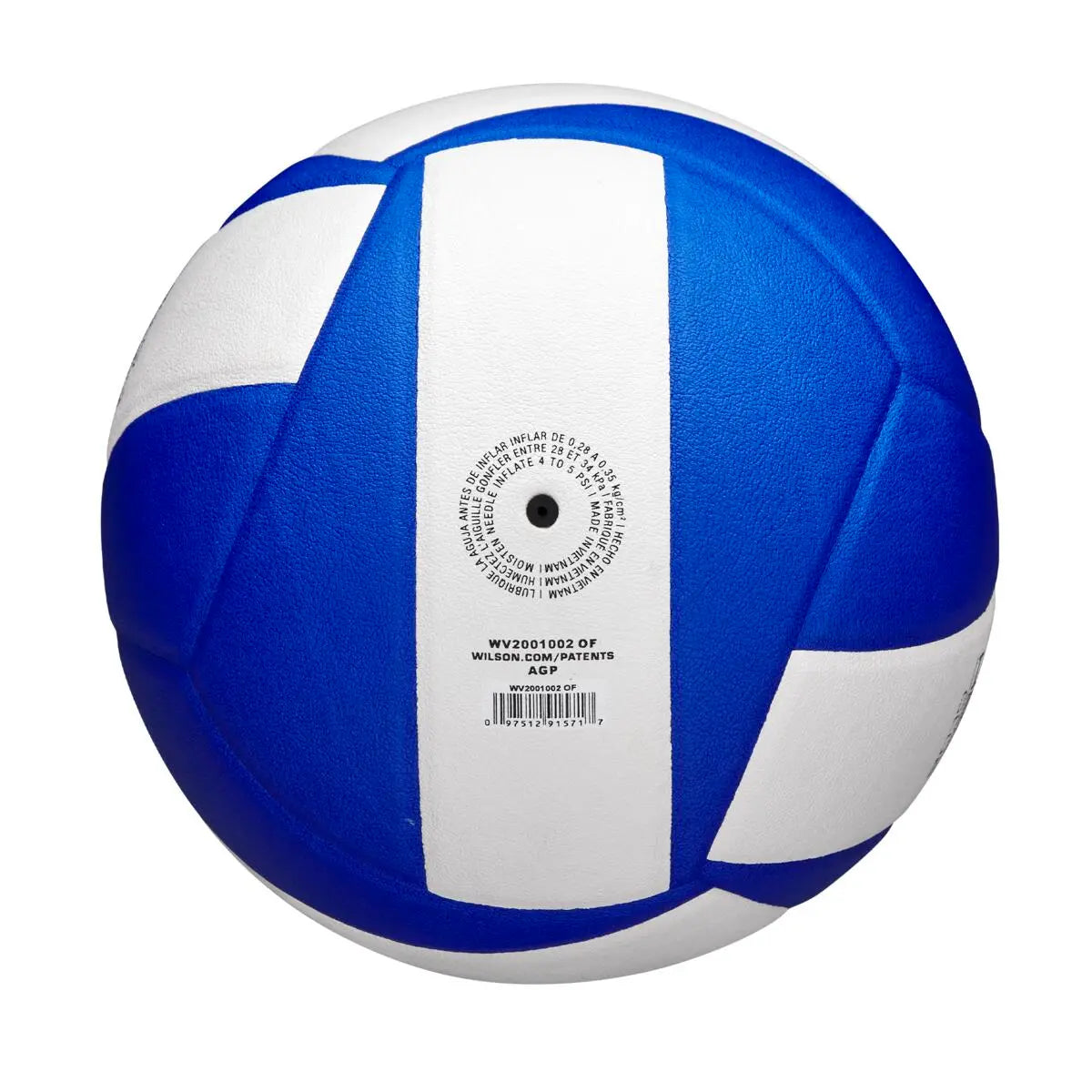 Bola de Voleibol Wilson Helix Club Azul/Branco