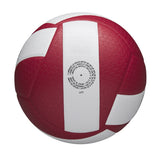 Balón Voleibol Wilson Helix Game Ball Rojo/Blanco