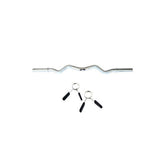 Z-Bicep Bar with Spring Collars