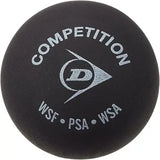 Bolas Squash Dunlop COMPETITION Punto Amarillo