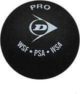 Bolas de Squash Dunlop PRO (Dois pontos amarelos) Boião 3un