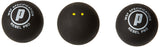 Bolas Squash Prince Rebel Doble Punto Amarillo 3u