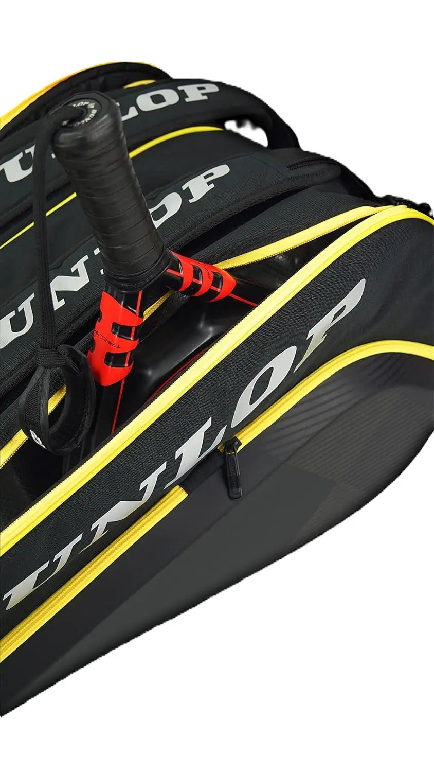 Bolsa Paletero Dunlop Elite Negro Amarillo