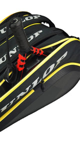 Bolsa Paletero Dunlop Elite Negro Amarillo