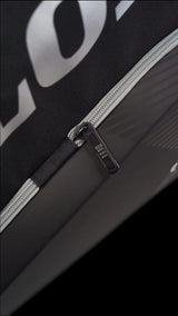 Bolsa Paletero Dunlop Elite Negro Plata