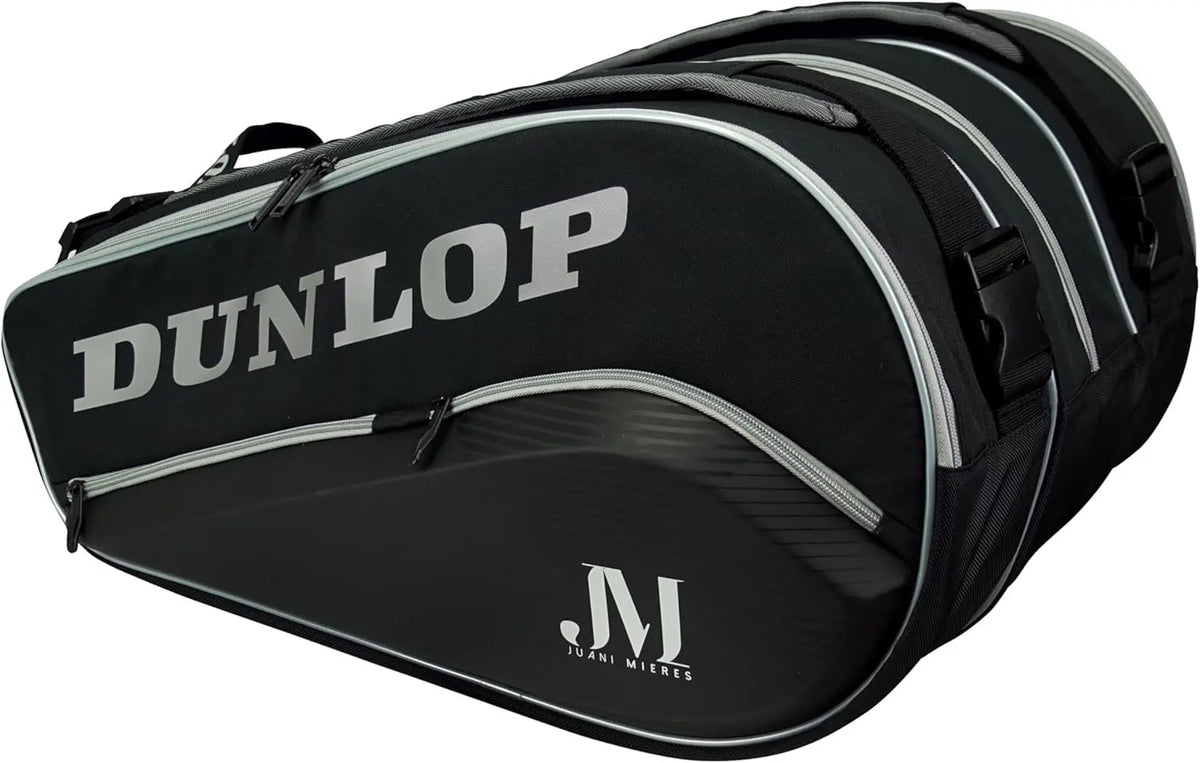Bolsa Paletero Dunlop Elite Negro Plata