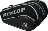 Bolsa Paletero Dunlop Elite Negro Plata