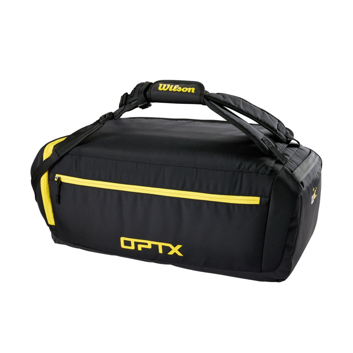 Bolsa Wilson Optx Duffle Negro/Amarillo