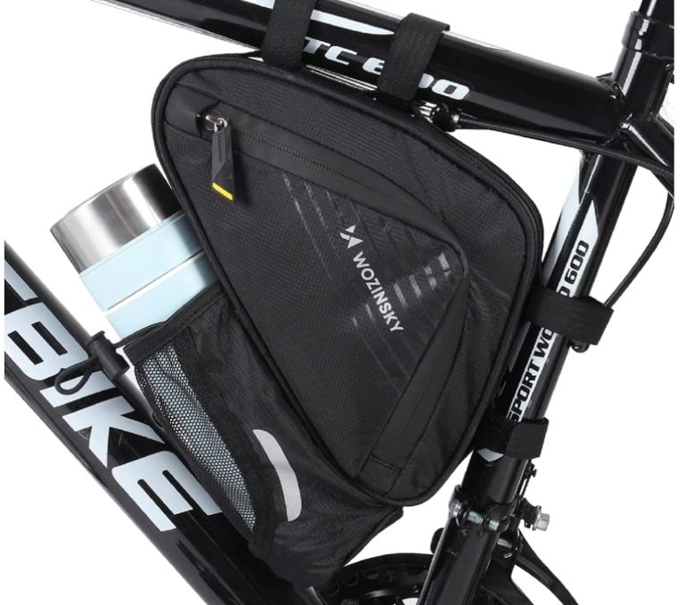 Bolsa de Viagem Wozinsky para Bicicleta 1.5 litros preta